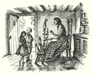 Hans Christian Andersen: The Flax by Rex (after) Whistler