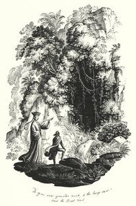 Hans Christian Andersen: The Garden Of Paradise by Rex (after) Whistler