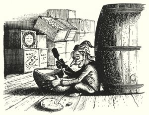 Hans Christian Andersen: The Goblin And The Huckster by Rex (after) Whistler