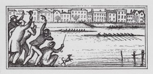 The Boat Race by Rex (after) Whistler