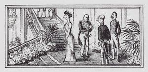 The Foreign Office Party by Rex (after) Whistler