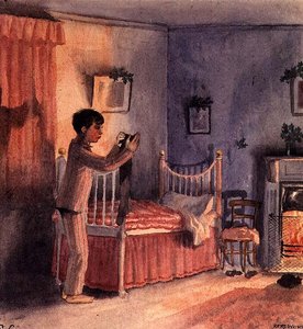 The Christmas Stocking, c.1921 by Rex Whistler