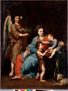 Virgin with Child with St John Baptist