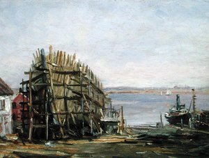 Noank Shipyard (c.1900)
