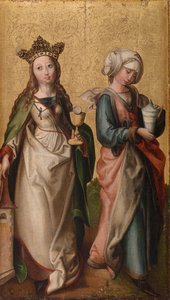 Saints Barbara and Mary Magdalene