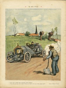 Illustration by Ricardo Flores in Le Rire by Ricardo Flores