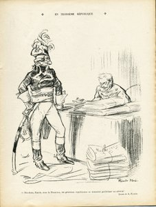 Illustration of Ricardo Flores in Le Lire, 29/11/13 - In the Third Republic - General Generaux, Baptiste Faurie by Ricardo Flores