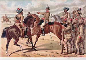 The Corps of Guides (Cavalry and Infantry), the Anglo-Indian Army of the 1880s