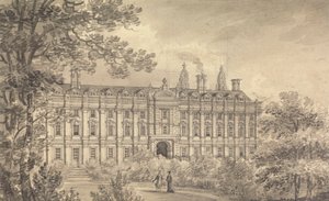 Clare College, Cambridge by Richard Banks Harraden