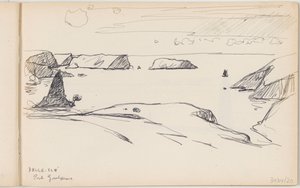 Belle-Île-en-Mer Port Goulphar by Richard Baseleer