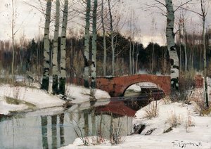 Thaw in Gatchina by Richard Bergholz