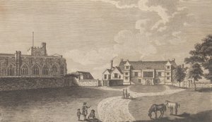 The Ancient Archiepiscopal Palace at Maidstone, from Edward Hasted