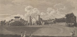 Tunbridge Castle in the County of Kent, from Edward Hasted