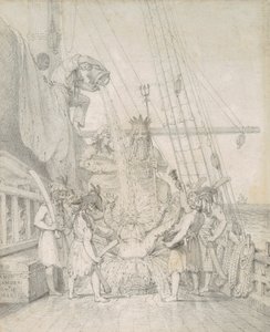Crossing the Tropic, Oct. 15, 1826 by Richard Bridgens