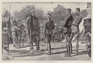 The Surrender of Cronje, 27 February 1900 by Richard Caton II (after) Woodville