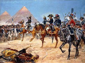 Bonaparte in Egypt, 21st July, 1798