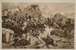 Candahar: The 92nd Highlanders and the 2nd Gurkhas Storming Gaudi Mullah Sahibdad, from 