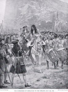The Surrender of Gibraltar by Richard Caton Woodville
