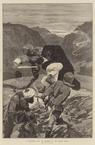 A Dangerous Hug, an Incident in the Hindoo Koosh by Richard Caton Woodville junior