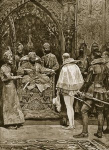 An early English embassy to India, 1599, illustration from 