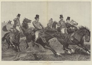 Hereditary Sportsmen, Three Generations by Richard Caton Woodville junior