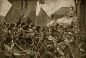 The 42nd Highlanders at Corunna, Illustration from 