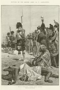 The 42nd Highlanders Guarding the French Prisoners