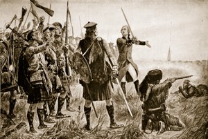 The Battle of Quebec, 1759, Illustration from 
