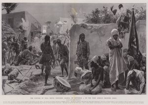 The Capture of Yola, Benue, Northern Nigeria, by the West African Frontier Force by Richard Caton Woodville junior