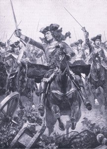The Duke of Marlborough at the Battle of Oudenarde, 11th July 1708