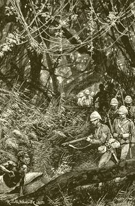 The March to Coomassie by Richard Caton Woodville junior