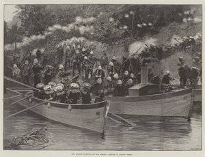 The Recent Fighting on the Gambia, Ambush at Madini Creek by Richard Caton Woodville junior