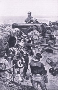 The assault on Sevastopol, 1855 by Richard Caton Woodville junior