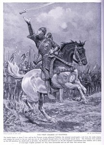 The first charge at Hastings by Richard Caton Woodville junior