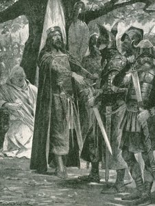 The Military Election of Alfred the Great, First King of All England by Richard Caton Woodville junior