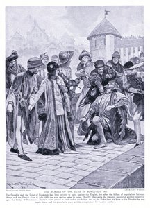 The murder of the Duke of Burgundy AD1419 by Richard Caton Woodville junior