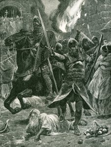 The result of the recognition of William I, Christmas Day, 1066 by Richard Caton Woodville junior