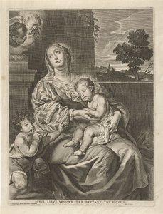 Madonna with Sleeping Child and John the Baptist by Richard Collin