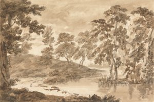 Woodland Landscape by Richard Cooper the Younger