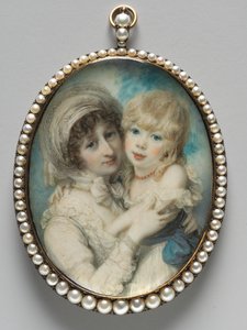 Portrait of Catherine Clemens and Her Son, John Marcus Clemens, c. 1800