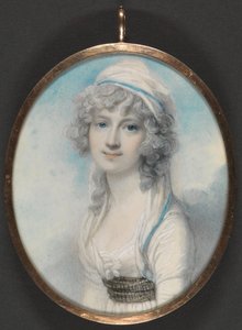 Portrait of a Young Lady by Richard Cosway