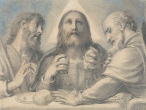 Supper at Emmaus by Richard Cosway