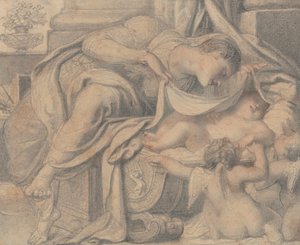 Virgin Adoring the Sleeping Christ by Richard Cosway