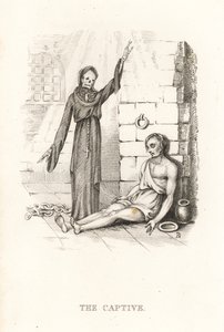 The Skeleton of Death and the Captive (engraving)