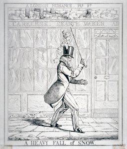 A Heavy Fall of Snow by Richard Dighton