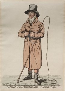 A View of the Telegraph, Cambridge by Richard Dighton