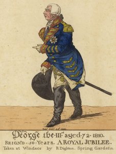 King George III by Richard Dighton