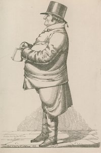 Unidentified gentleman by Richard Dighton