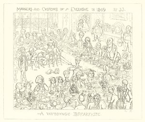 A wedding breakfast (1849)