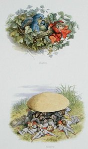 Climbing, and Reposing, illustrations from 